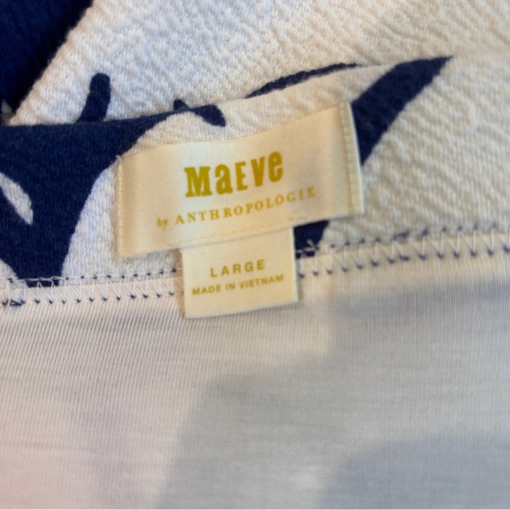Maeve for Anthropologie NWOT Amiens Flounced Skirt Size Large - Picture 7 of 8